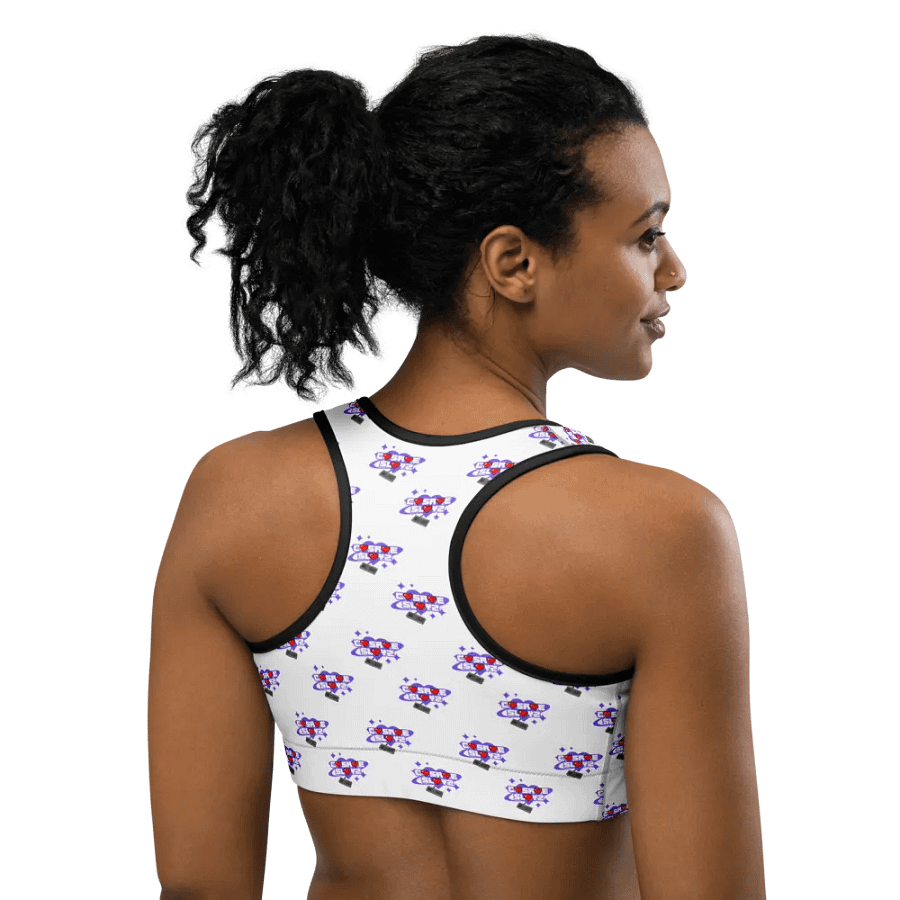 CasRae Logo Unpadded Sports Bra product image (7)