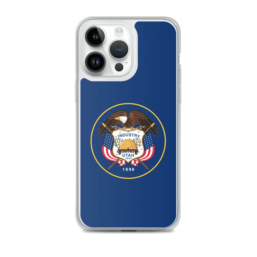 "Utah" iPhone® MagSafe® Clear Case product image (1)