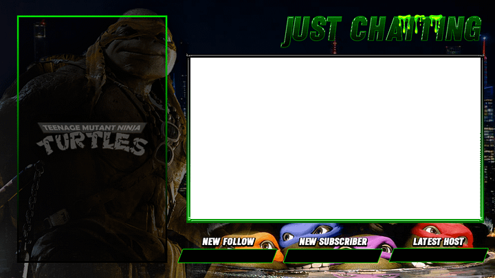 Ninja Turtles Chatting Screen product image (1)