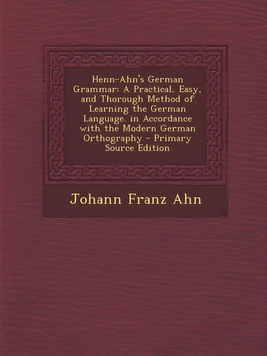 Henn-Ahn's German Grammar product image (1)