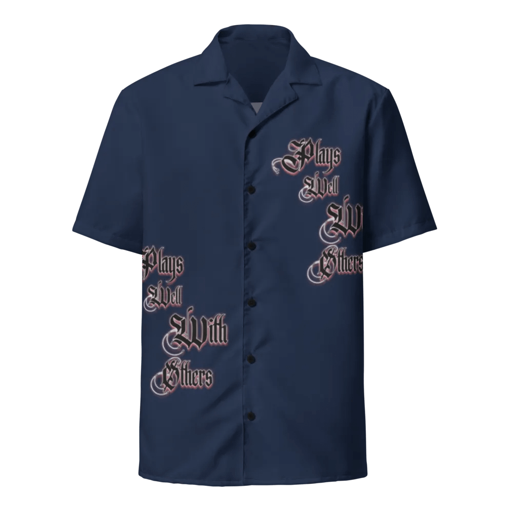 Plays Well With Others Hawaiian Cut Shirt product image (6)