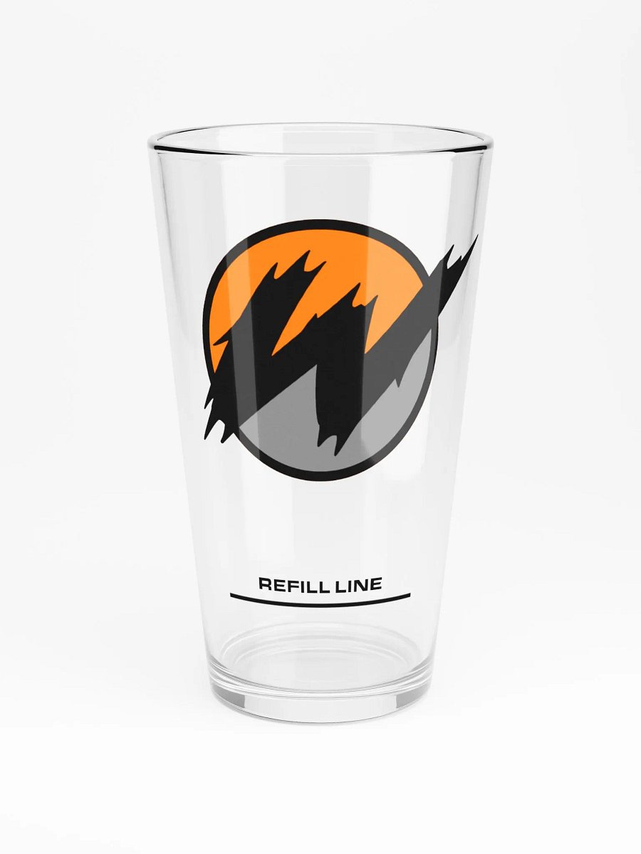 Never empty with wild Pint Glass product image (3)