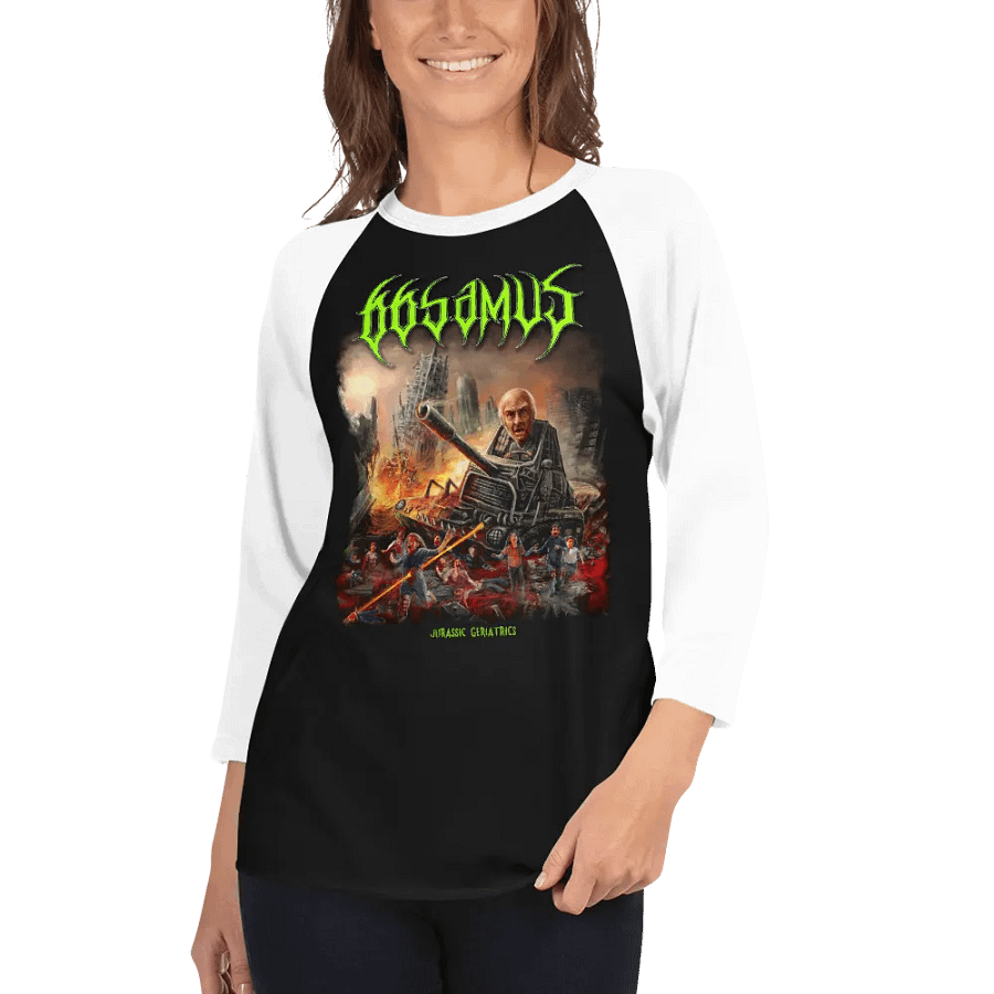Jurassic Geriatrics raglan product image (4)