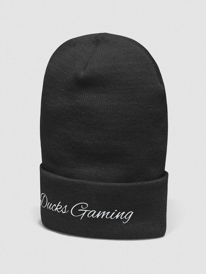 Ducks Gaming Plane Beanie White Lettering product image (2)