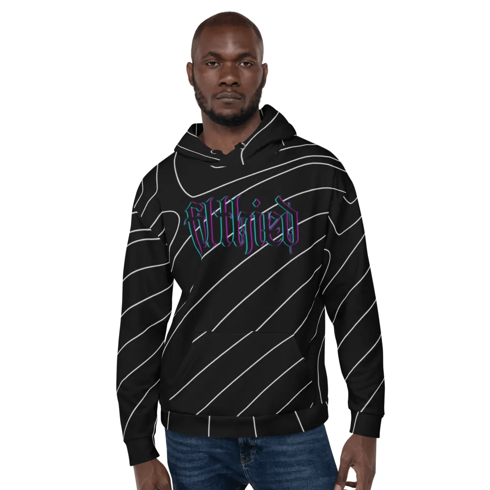 Glitch Topo Hoodie product image (6)