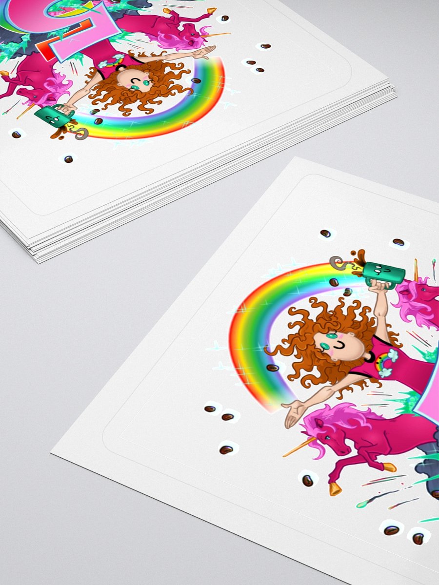LadyAm5Years Sticker product image (11)