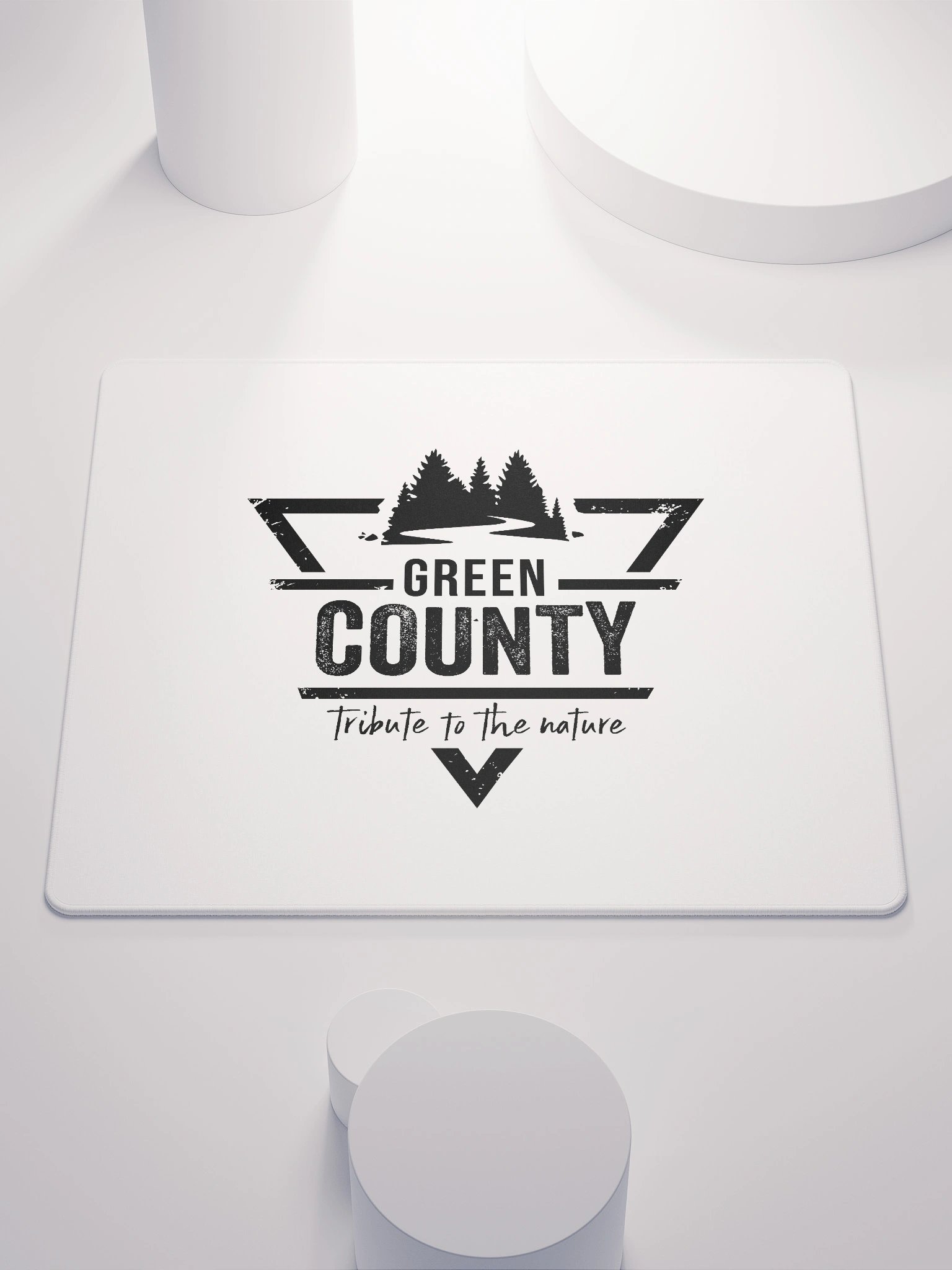 Gamer Mouse Pad White/Black product image (1)