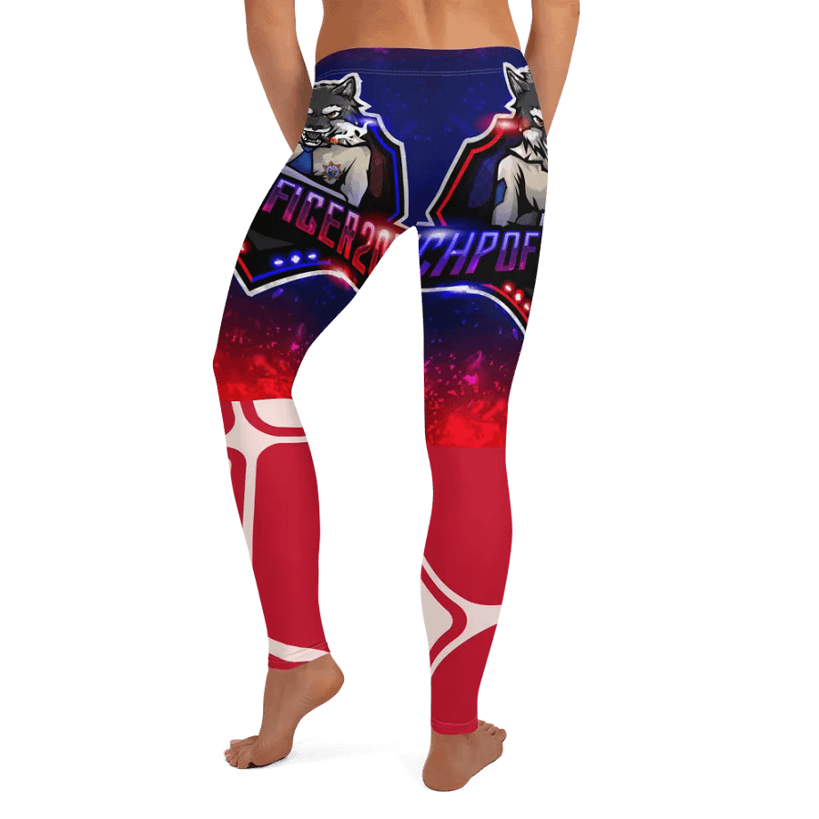 CHIPOFFICER20 Cosmic Wolf All-Over Leggings product image (8)