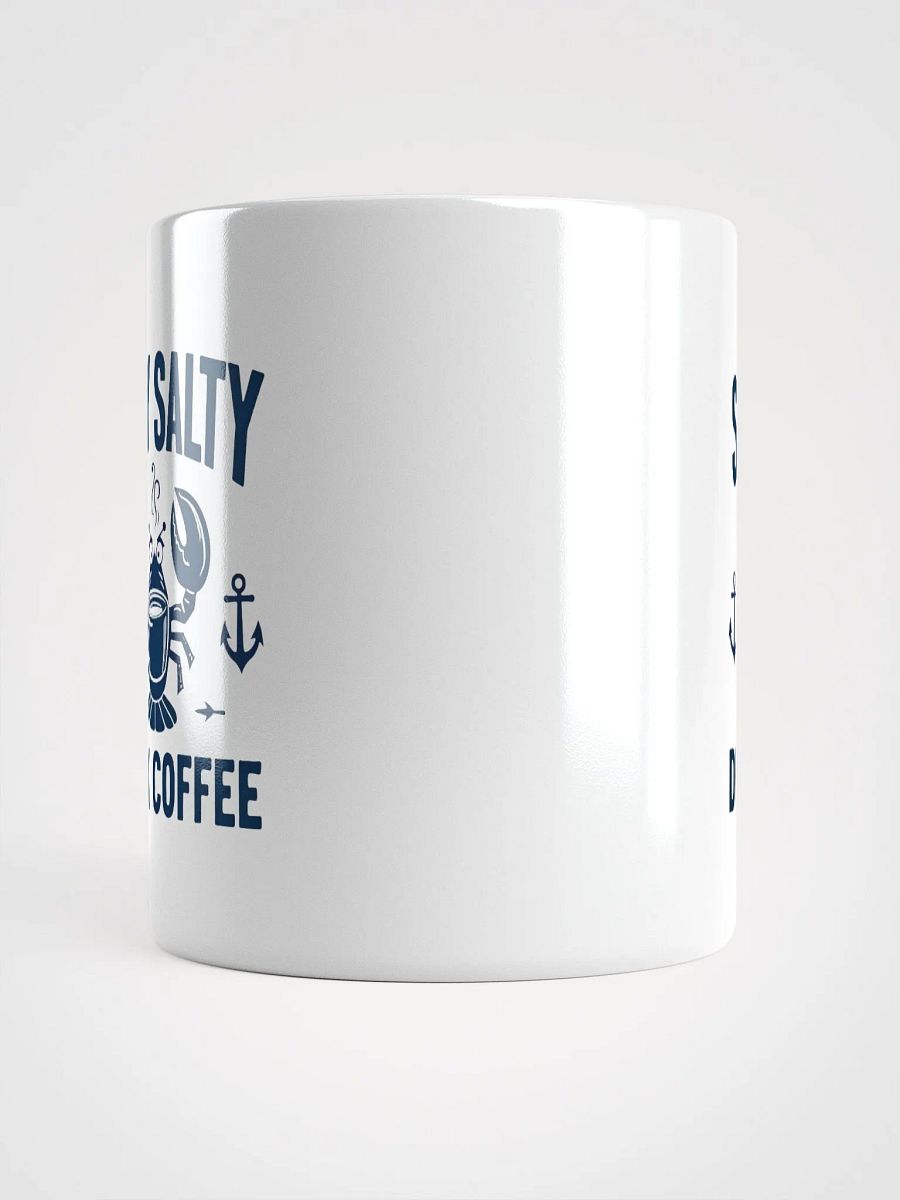 Stay Salty, Drink Coffee | Funny Grumpy Lobster Nautical Mug product image (14)