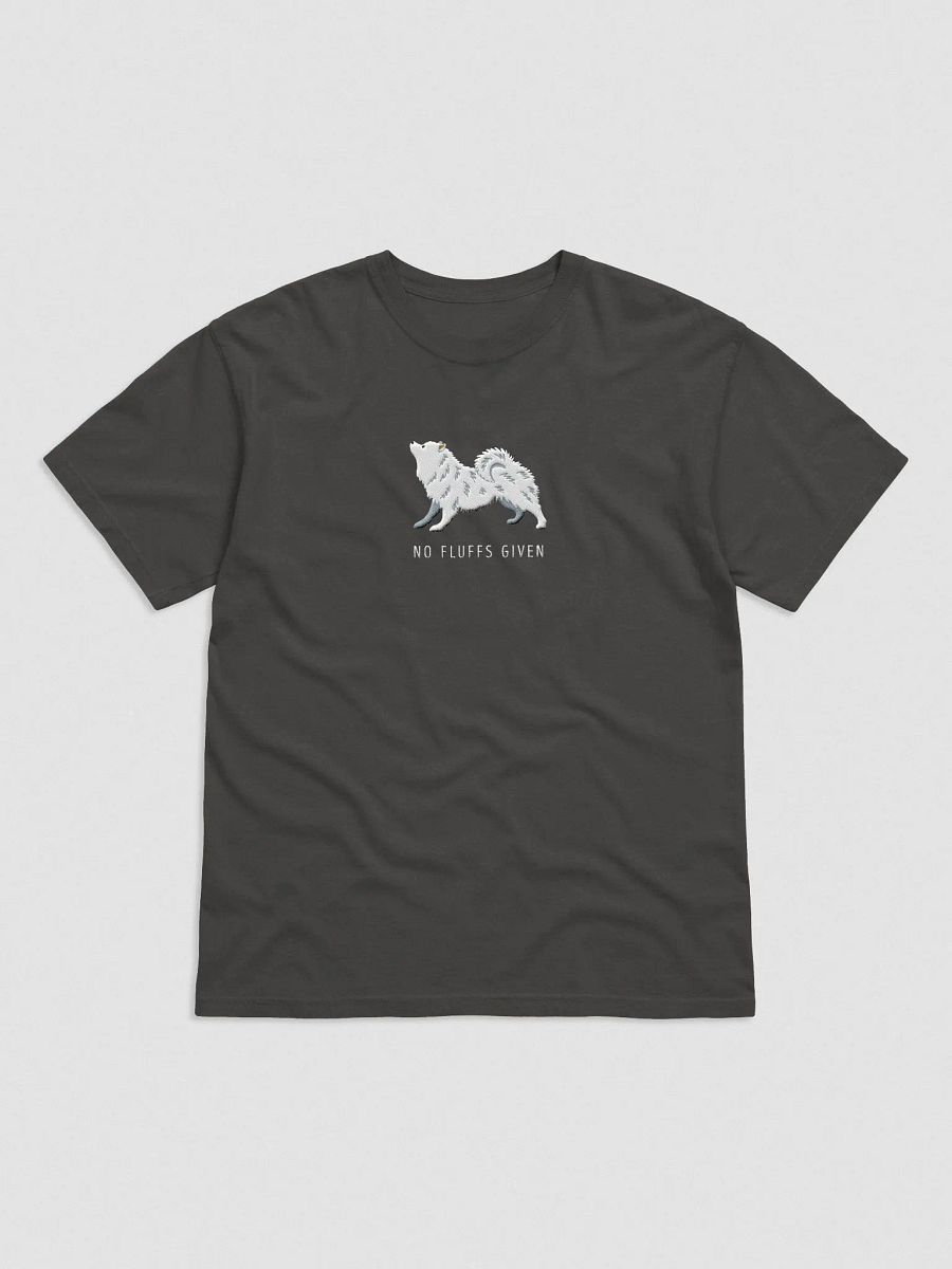 No Fluffs Given T-Shirt(Embroidered) of a Samoyed product image (4)