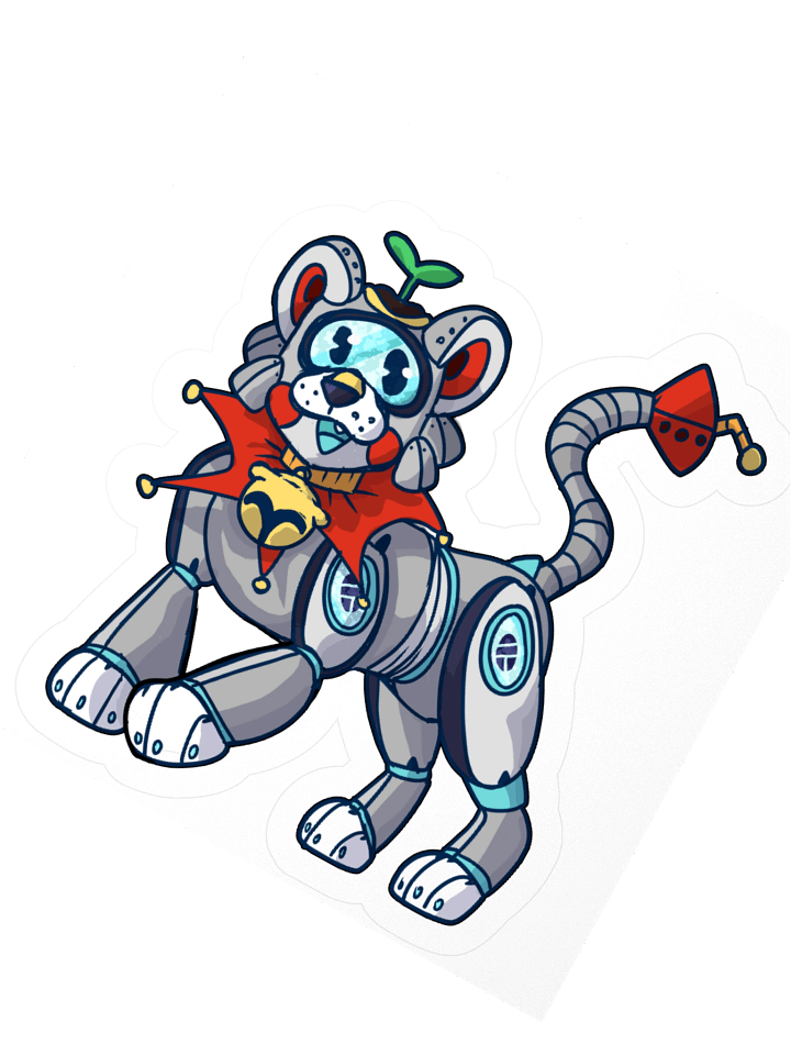 Pixel Chunky Sticker product image (2)