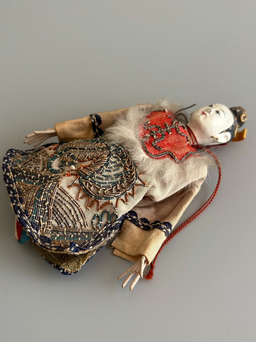 中国清代伝統手工芸「鉄線戯」人形 antique product image (4)