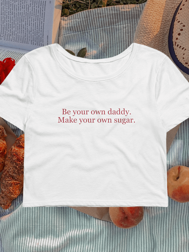 Be Your Own Daddy Baby Tee product image (4)
