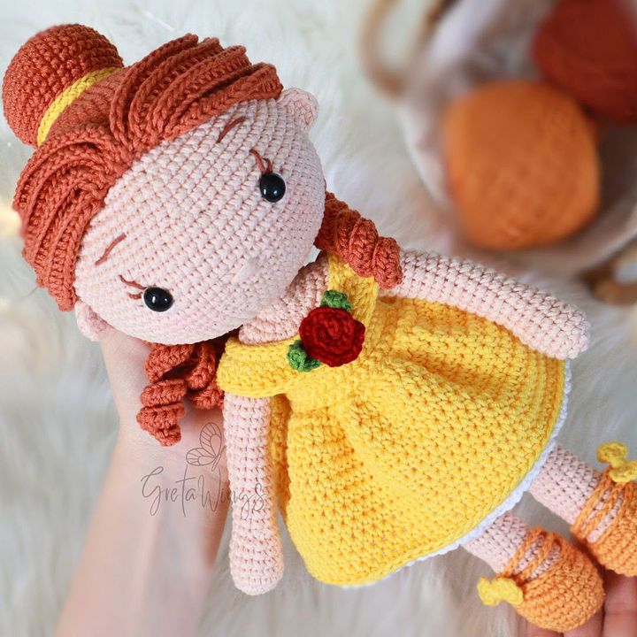 Princess Bella Amigurumi Pattern (Digital Download) product image (2)