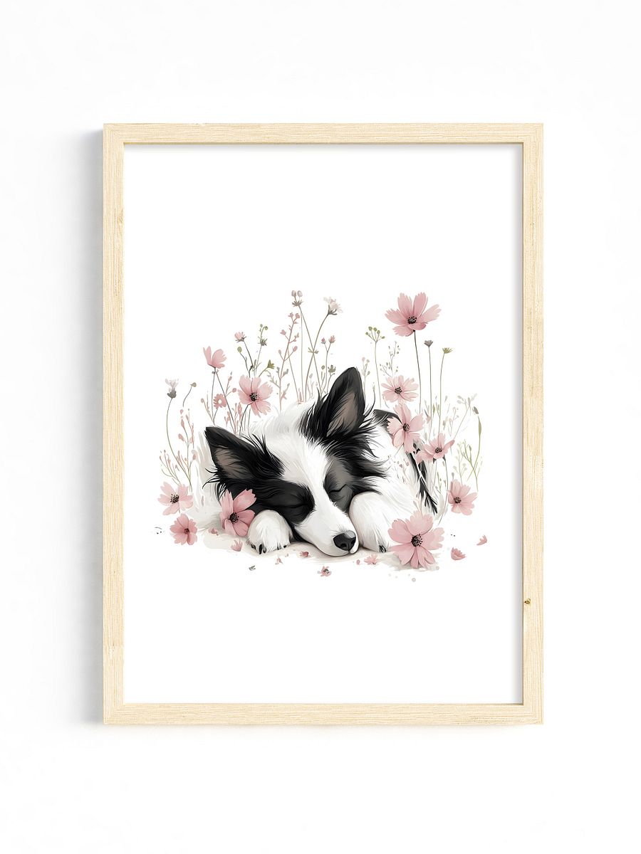 Sleeping Sheep Herding Collie Dog product image (1)