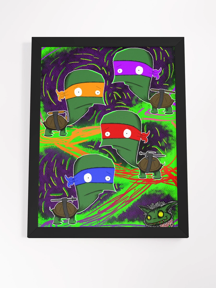 Heroes in a Half Shell Framed Matte Poster product image (12)