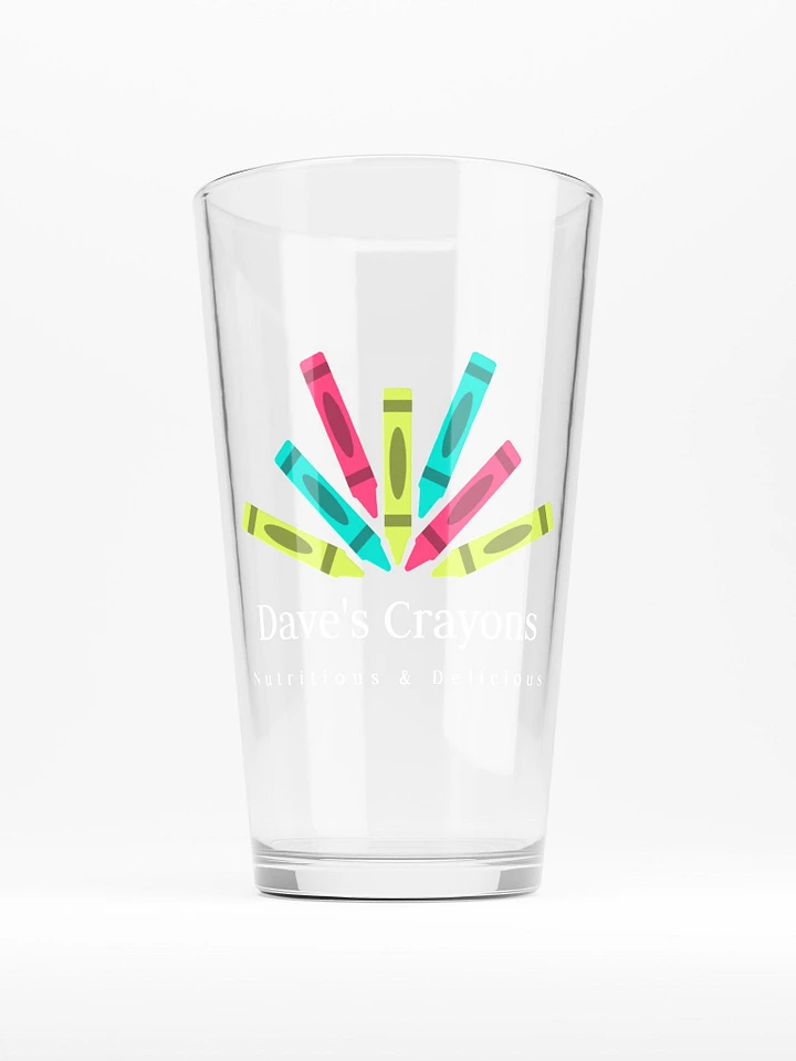 Dave's Crayons - Pint Glass product image (1)