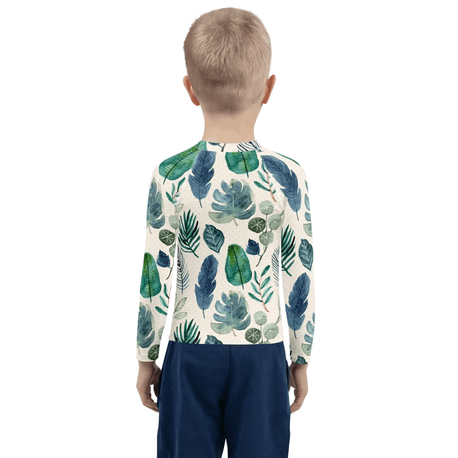 Botanical Bliss Kids Rash Guard product image (12)