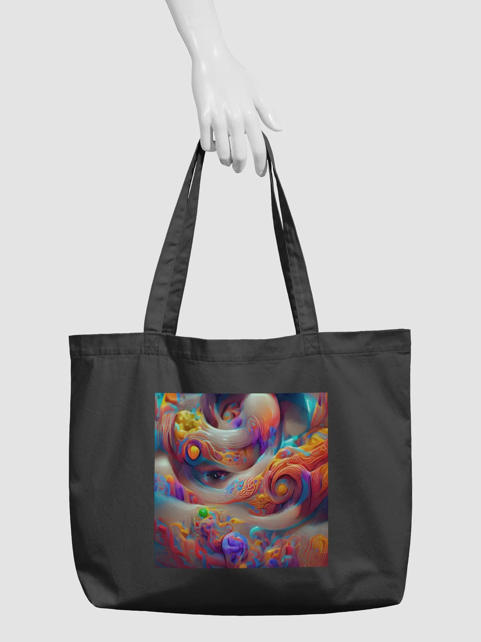 Swirling Splendor Organic Tote product image (6)