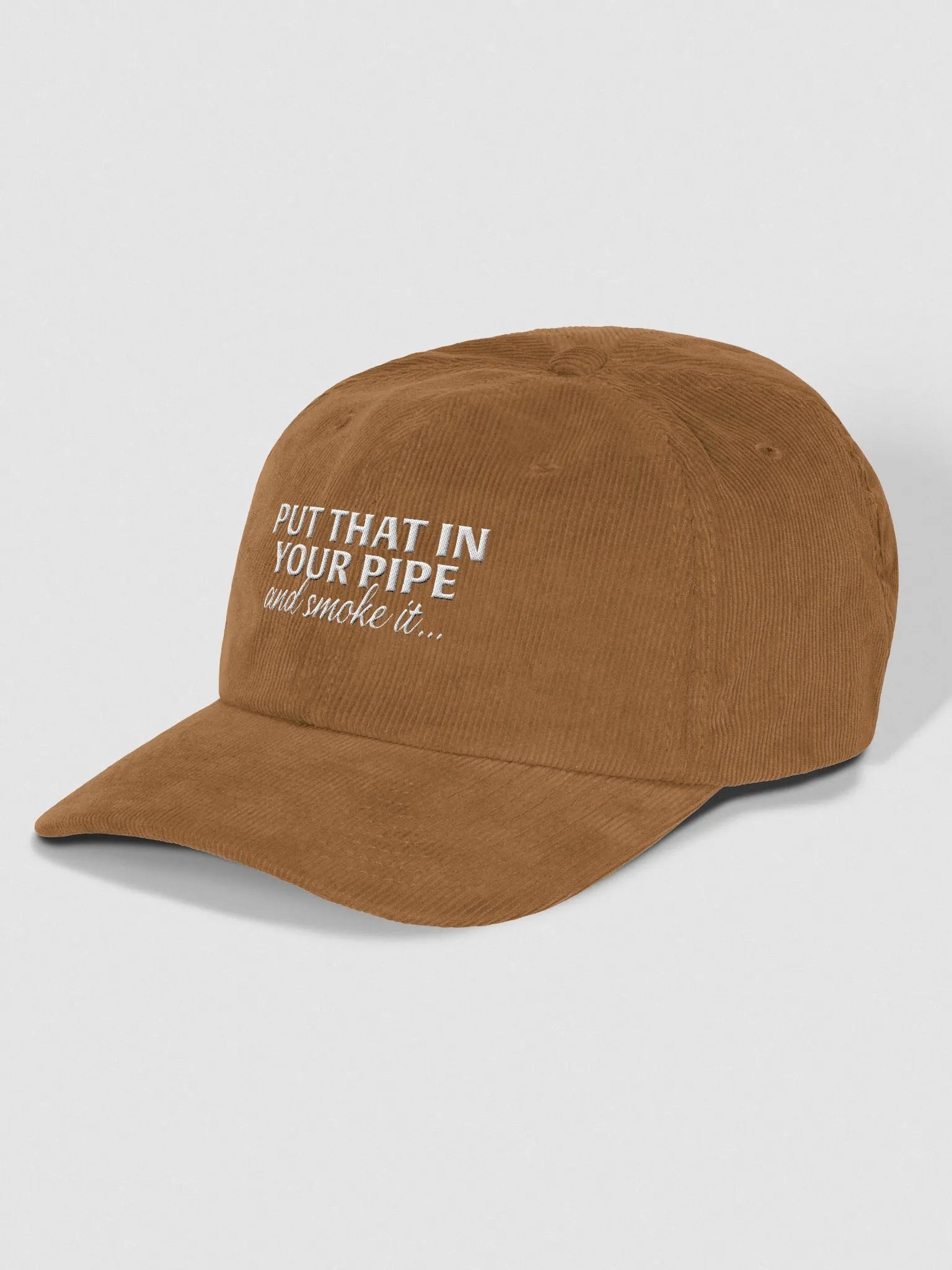 Put That In Your Pipe C&B Corduroy Hat product image (3)