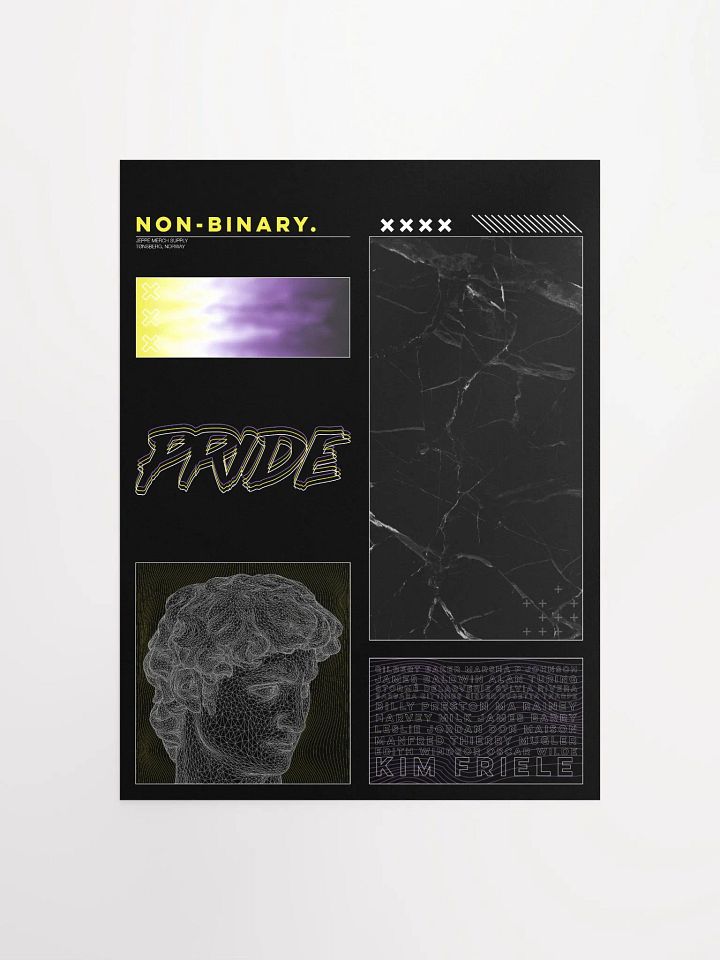 Non-Binary Pride Poster product image (1)