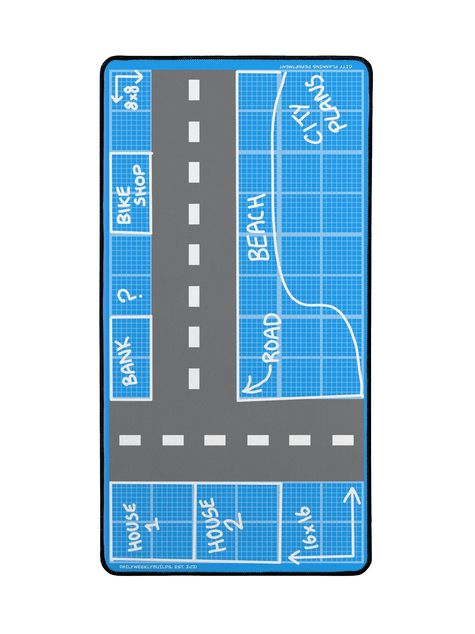 City Planner Desk Mat product image (2)