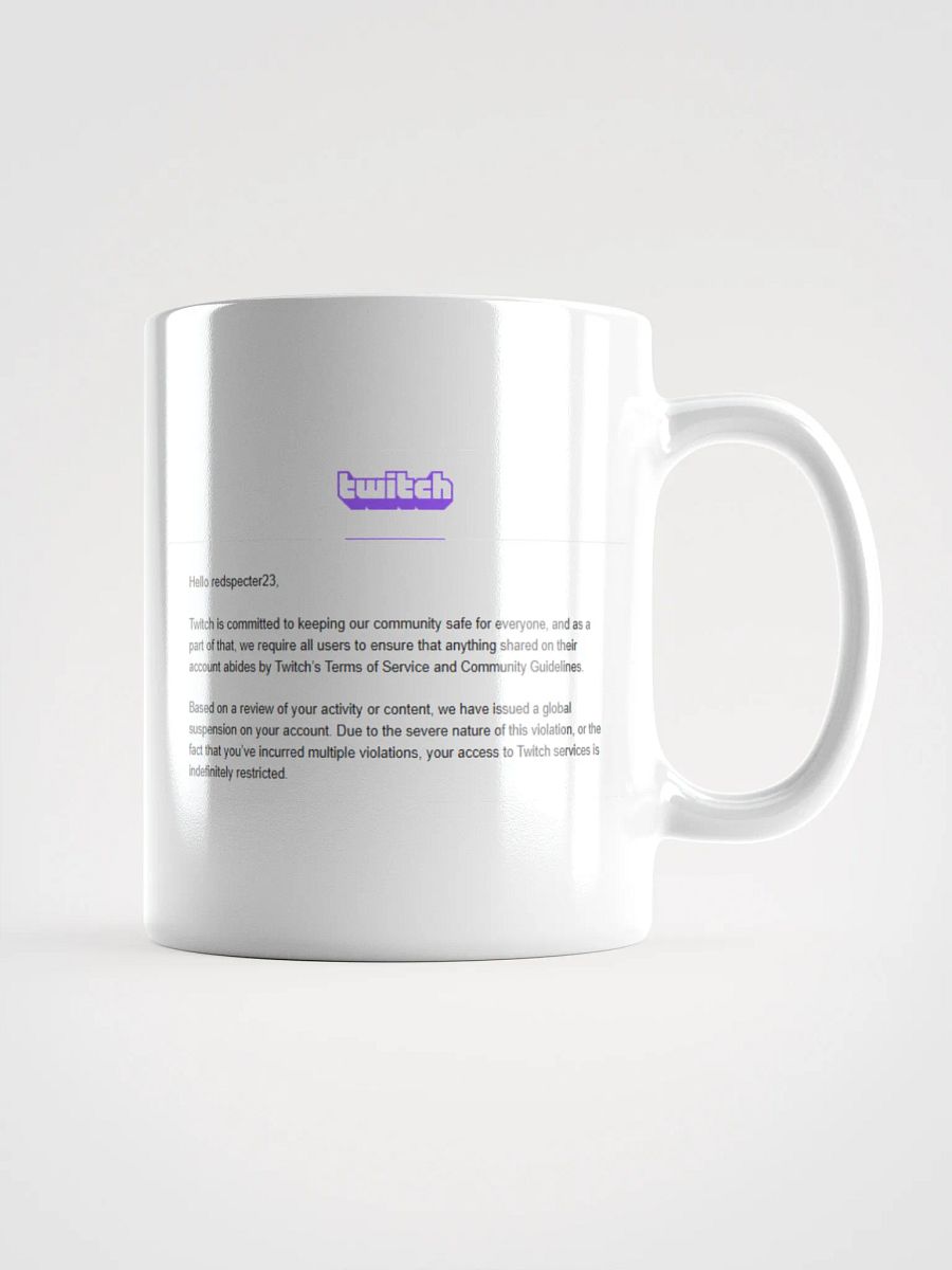 Twitch Jail Commemorative Mug product image (1)