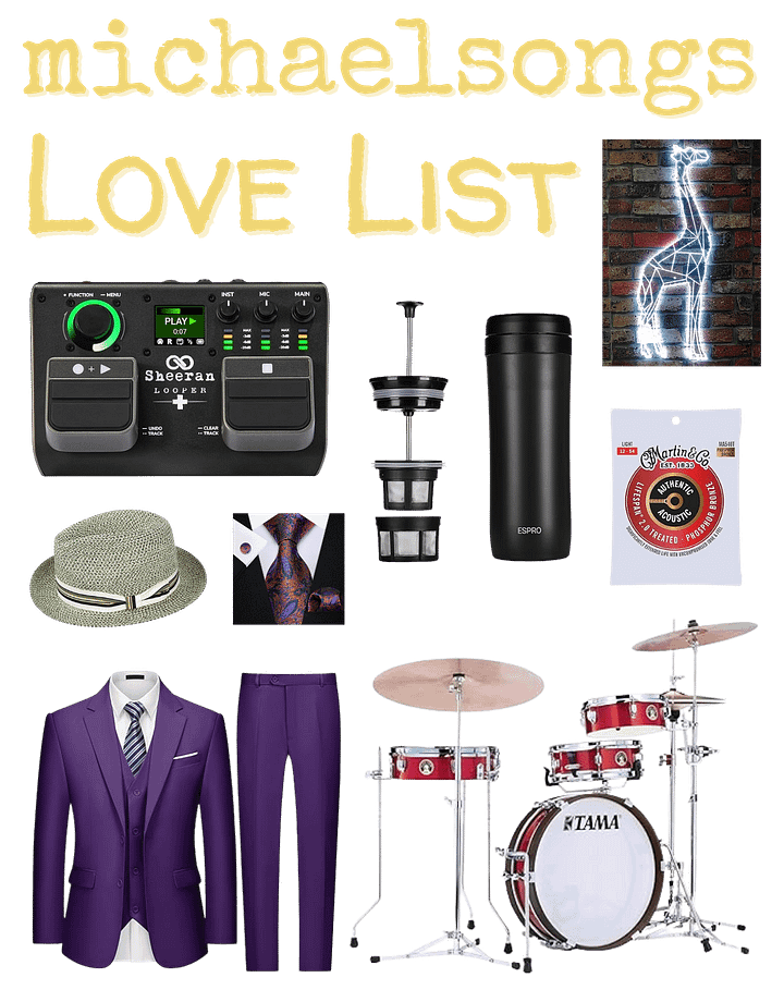 michaelsongs Love List - Link product image (1)