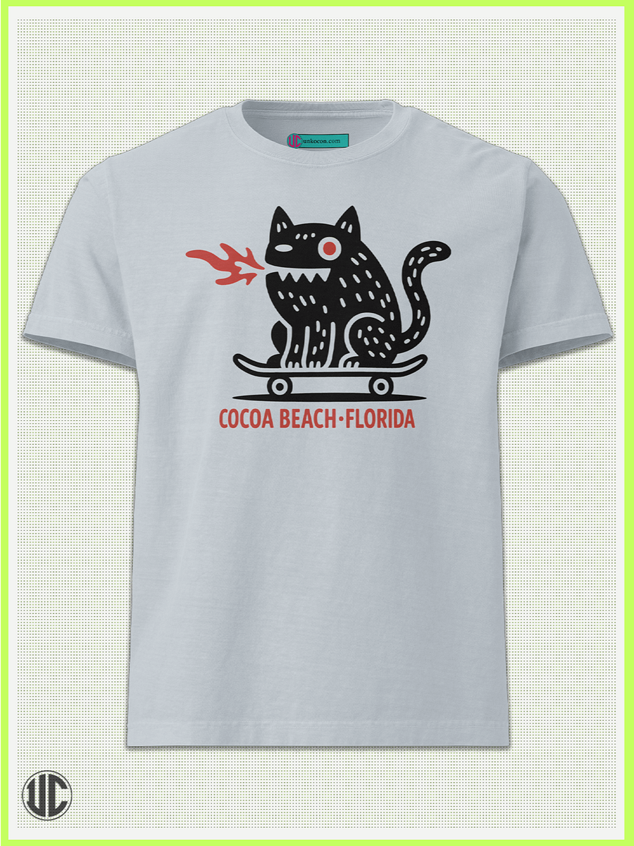 Cocoa Beach Oversized Skater T-Shirt product image (1)