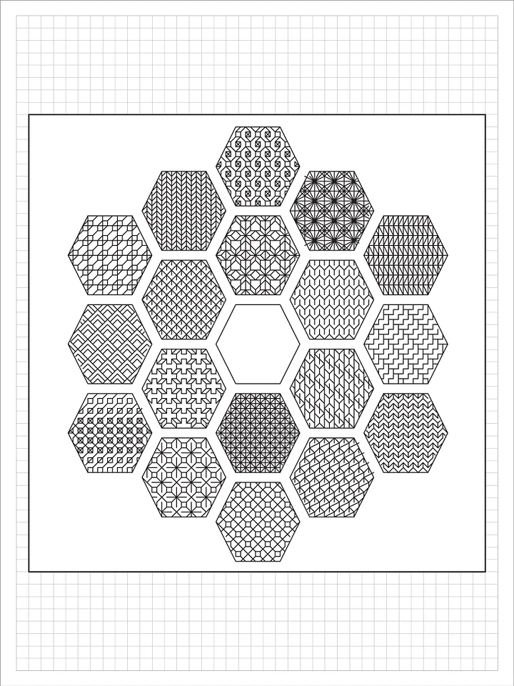 James Webb Space Telescope • Blackwork Cross Stitch Pattern • PDF Digital Download product image (1)