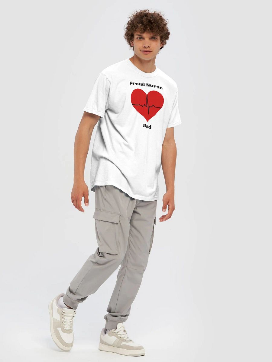 Proud Nurse Dad Tee product image (7)
