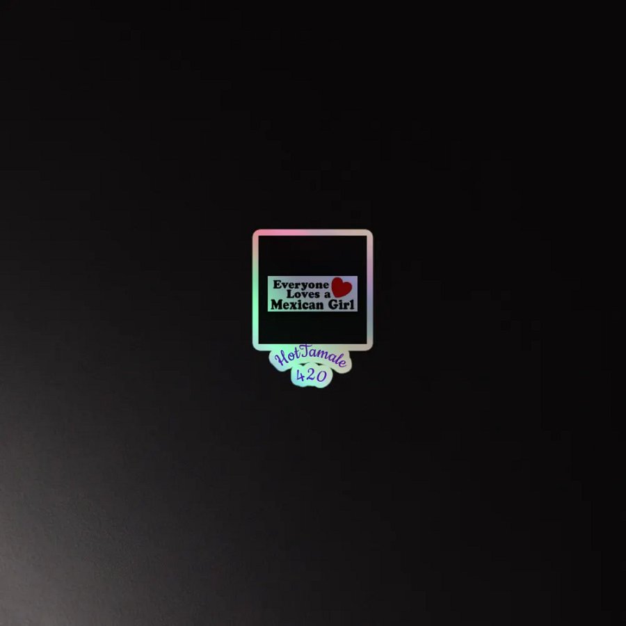 ♥s Mexican Girls holo sticker product image (2)