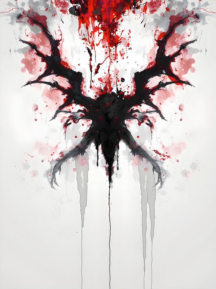 Shadow Demon - Haunting Dark Horror Art Print product image (1)