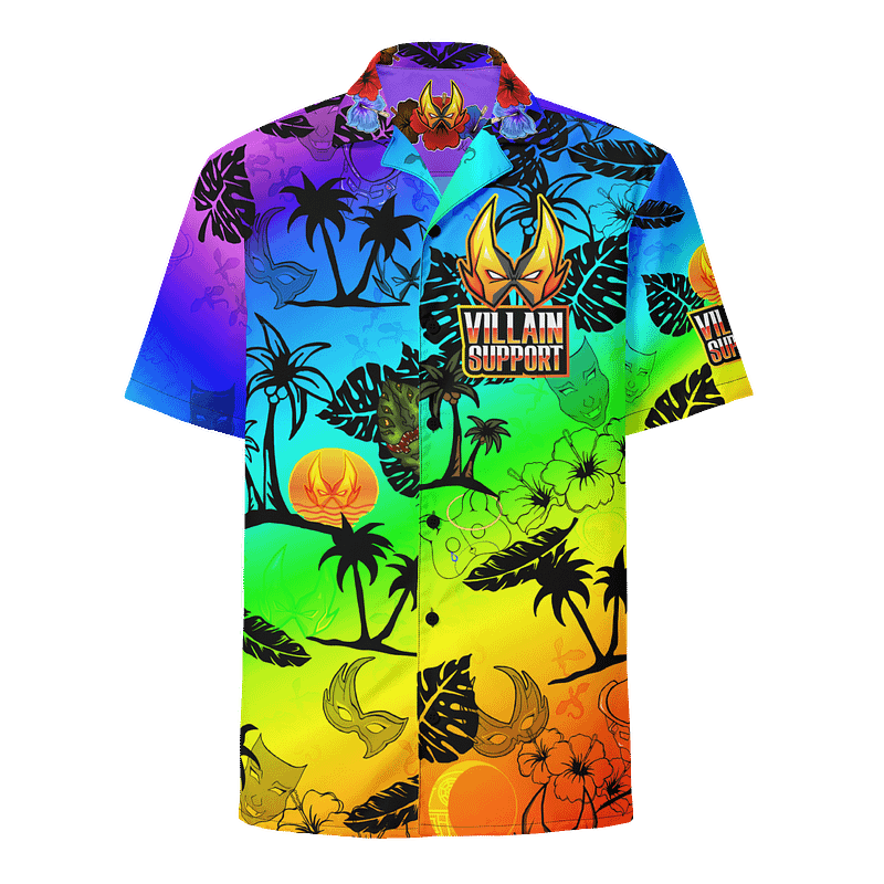 Hawaiian Shirt- Rainbow