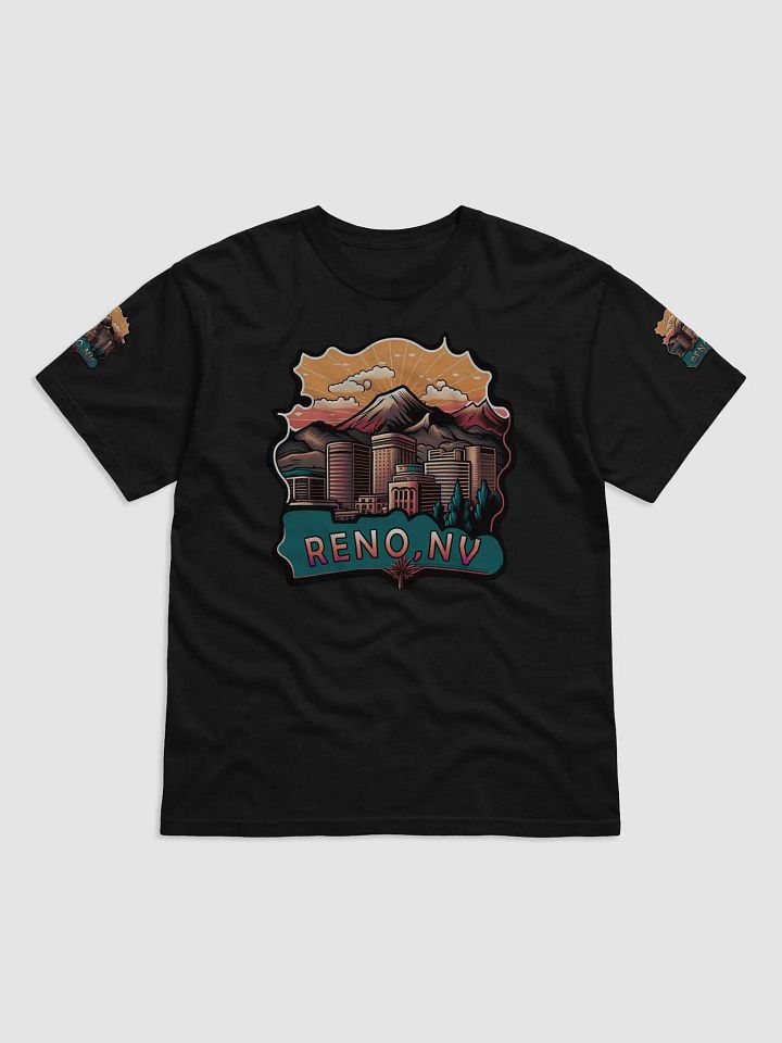 Retro Reno (Nevada) Cityscape Tee product image (4)