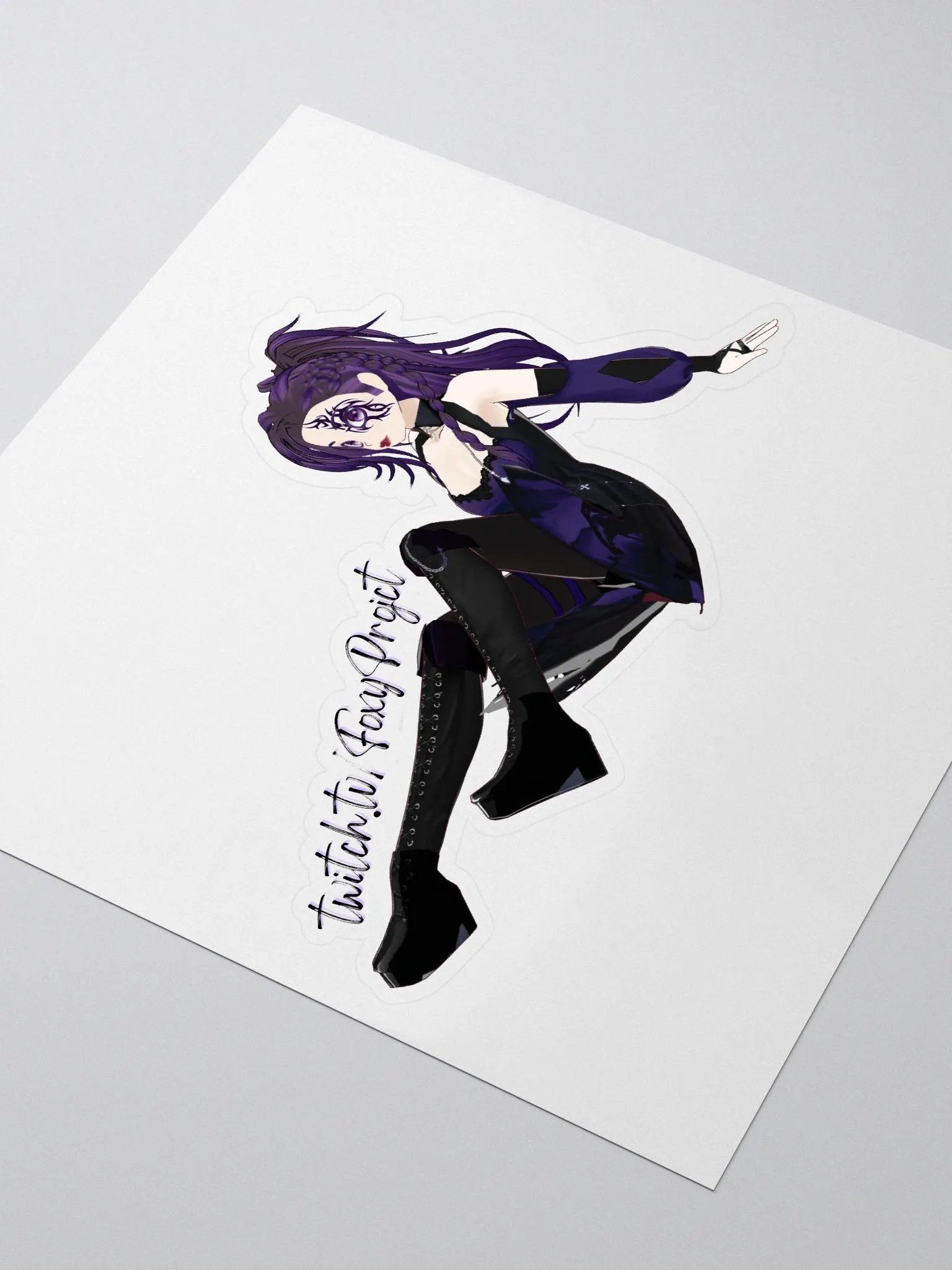 Foxy Chillin Sticker product image (3)