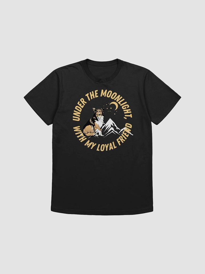Moonlit Companion Dog T-Shirt product image (4)