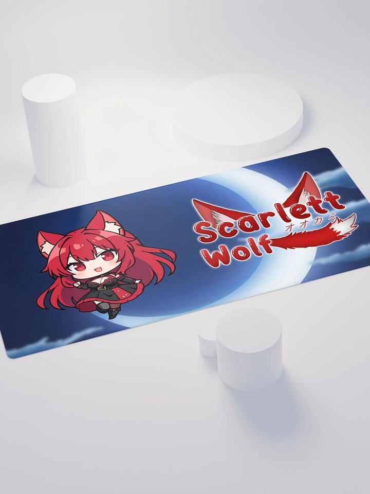 Scarlett Wolf Blue Moon Gaming Mouse Pad Large product image (2)
