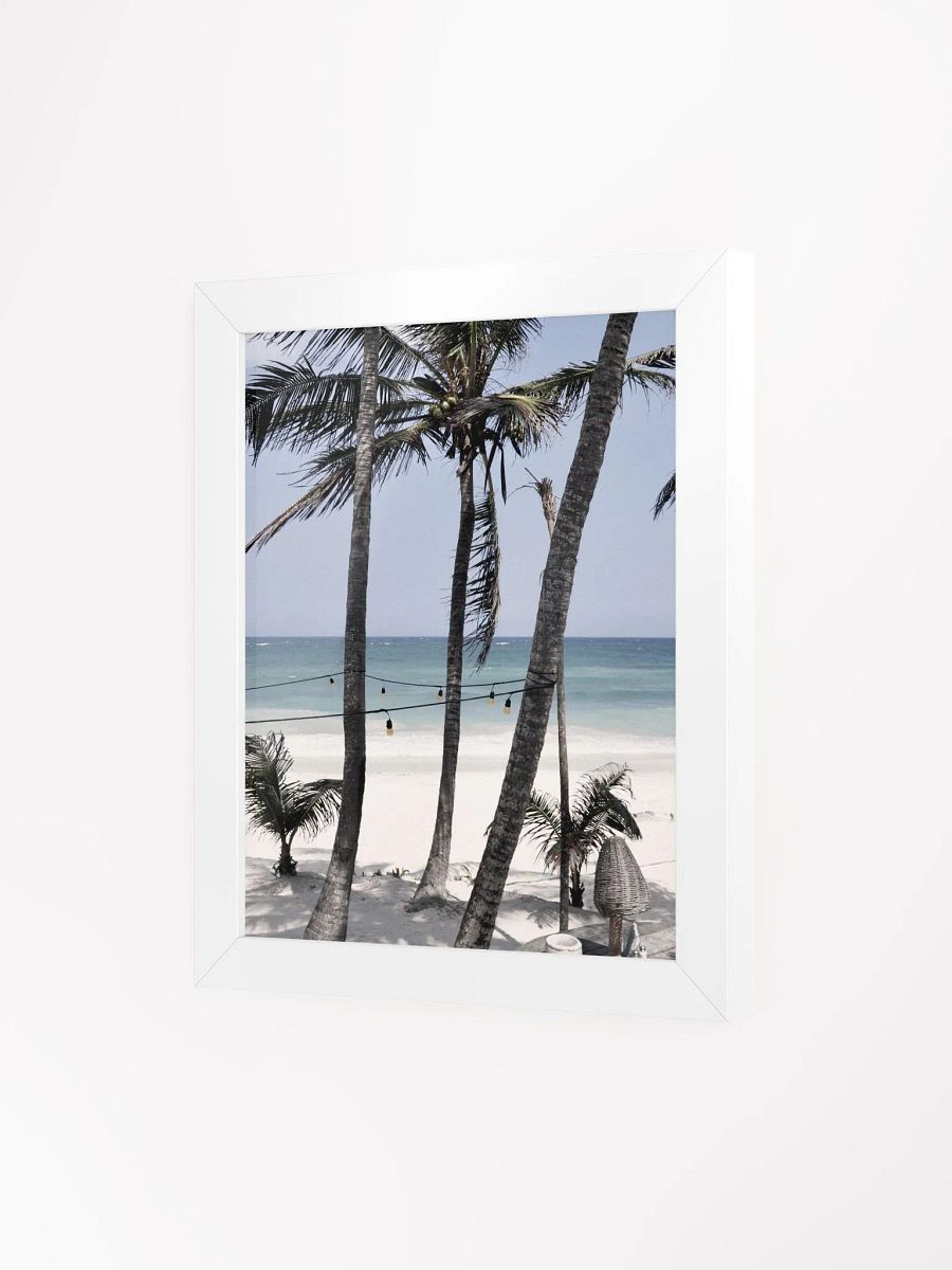 Tulum Beach - Framed High-Quality Matte Poster product image (3)