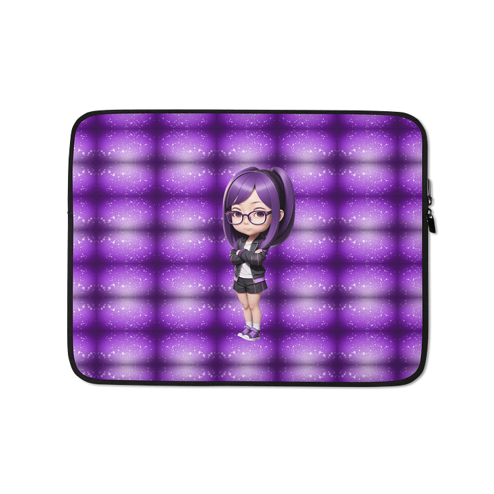 (PURPLE CHIBI) K Laptop Sleeve product image (1)