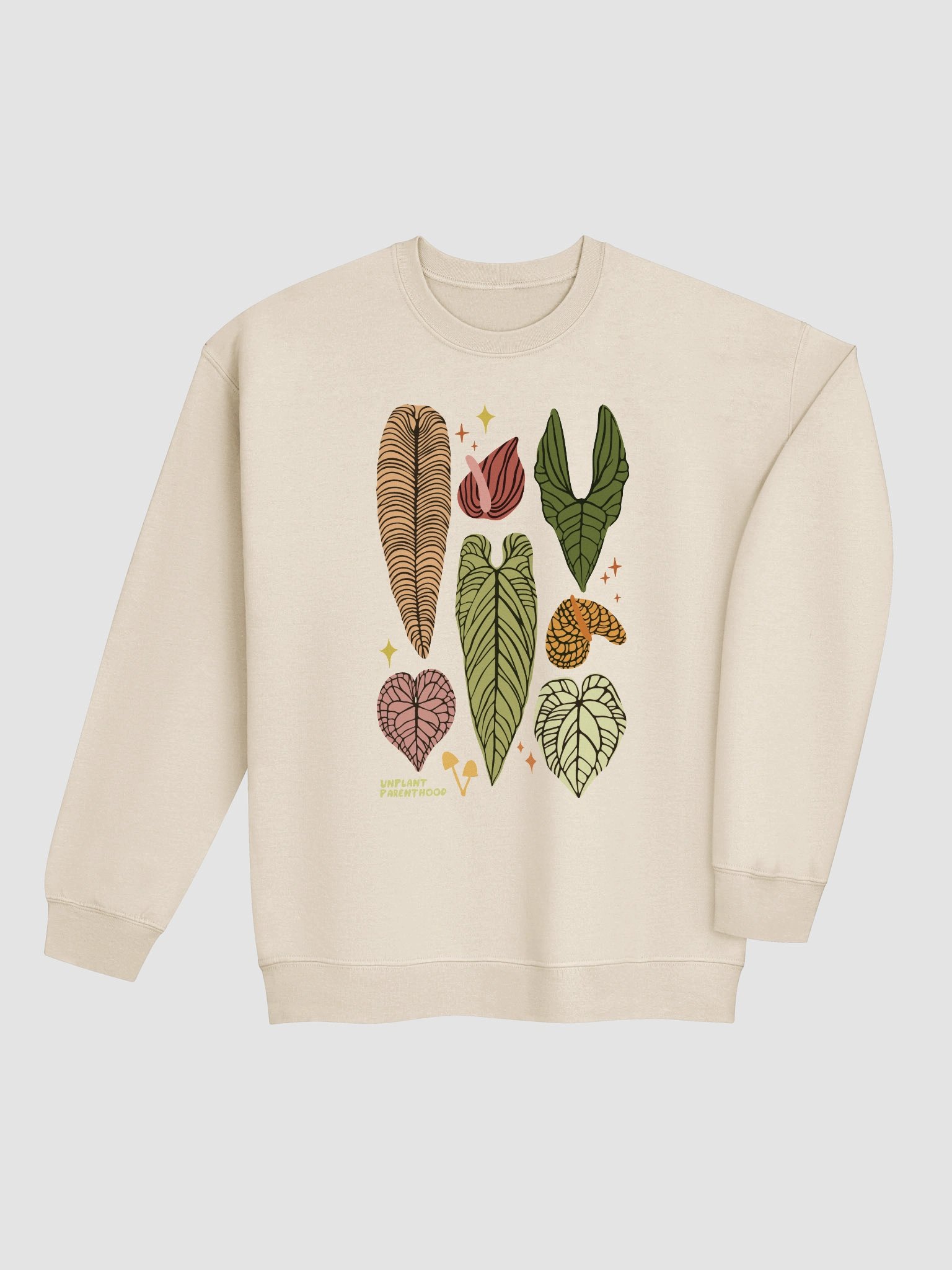 ANTHURIUM COLLAGE (front only) - Classic Crewneck Sweatshirt product image (12)