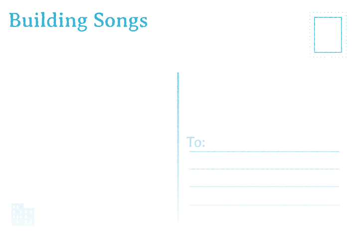Building Songs Postcard Club product image (1)
