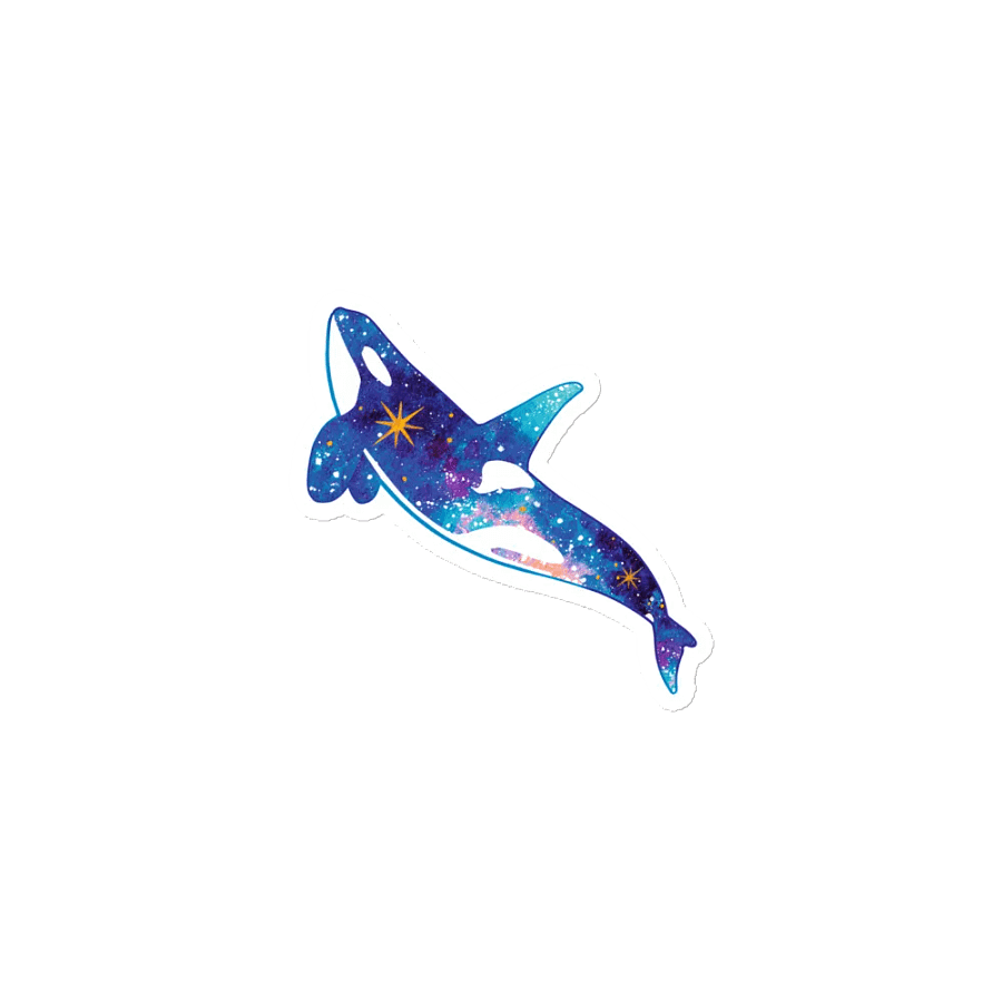 Galaxy Orca - Magnet product image (4)
