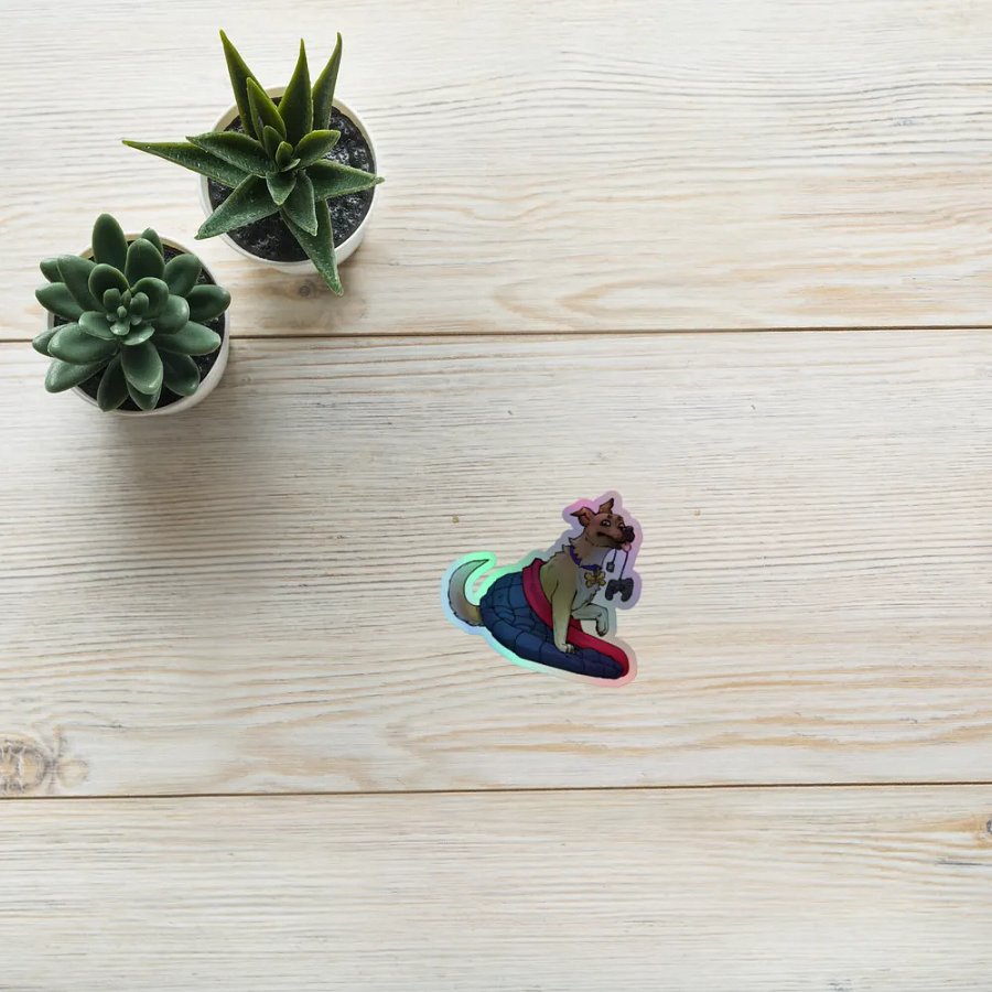 Bubba Holographic Sticker product image (10)
