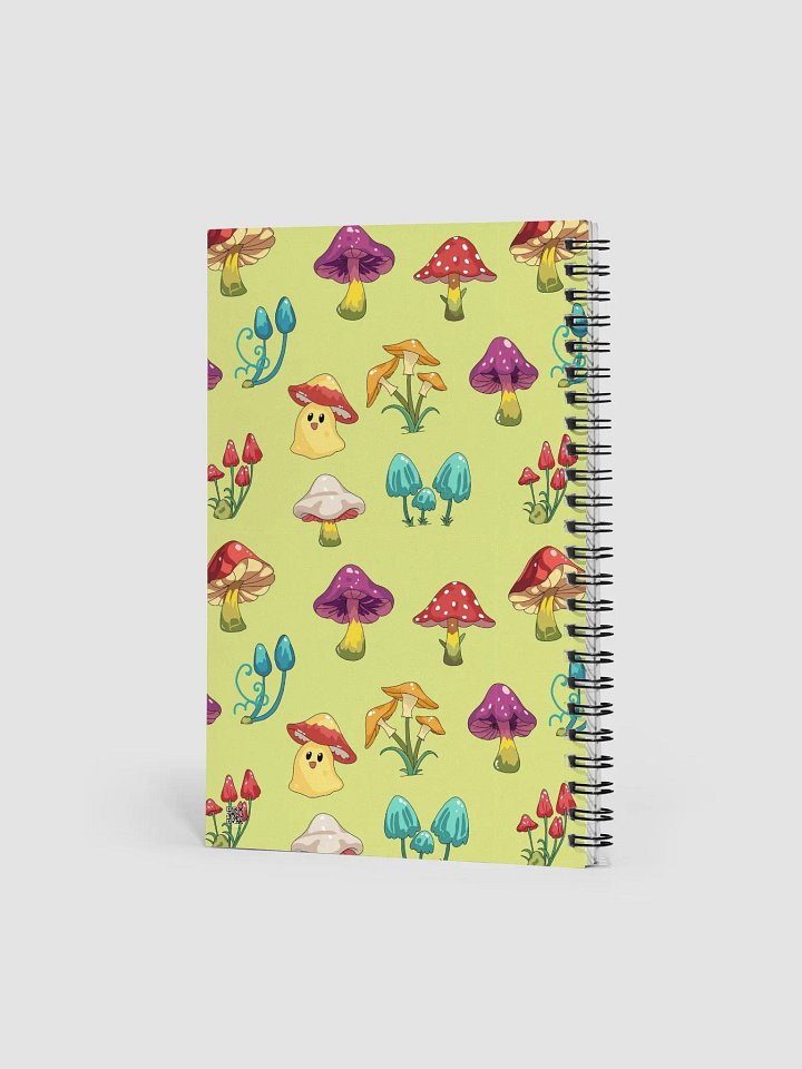 Whimsical Mushrooms Spiral Notebook product image (2)