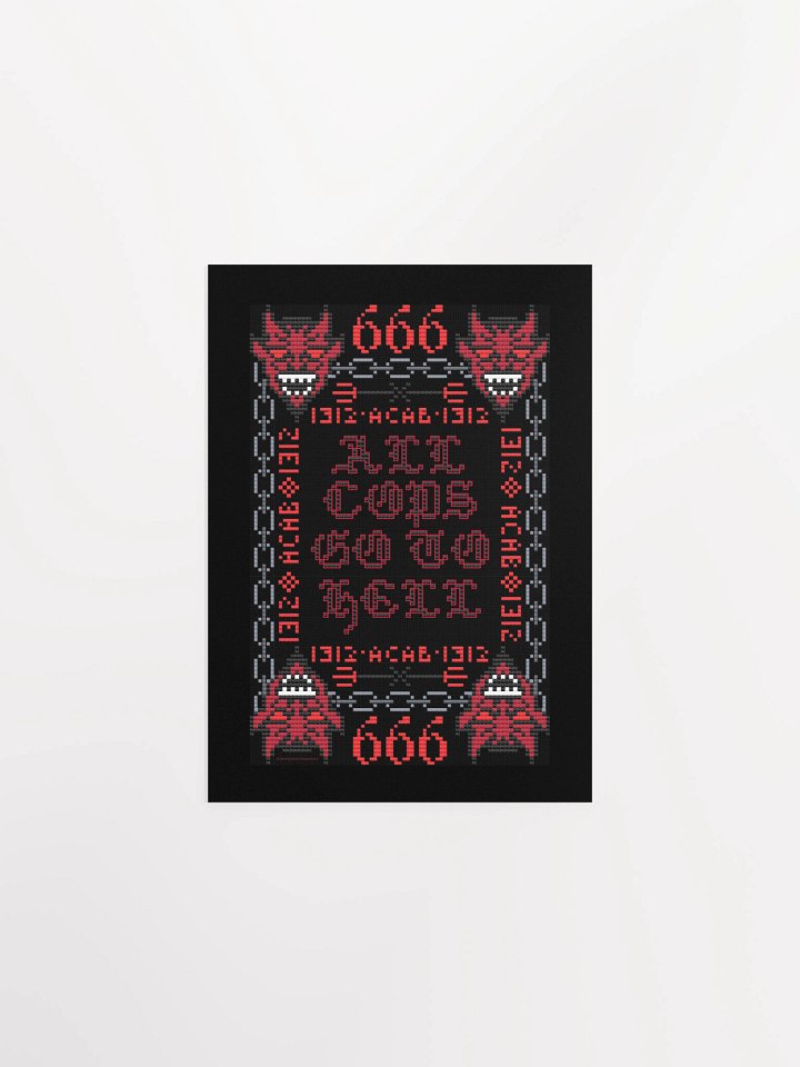 All Cops Go To Hell Devil Head Sampler product image (1)