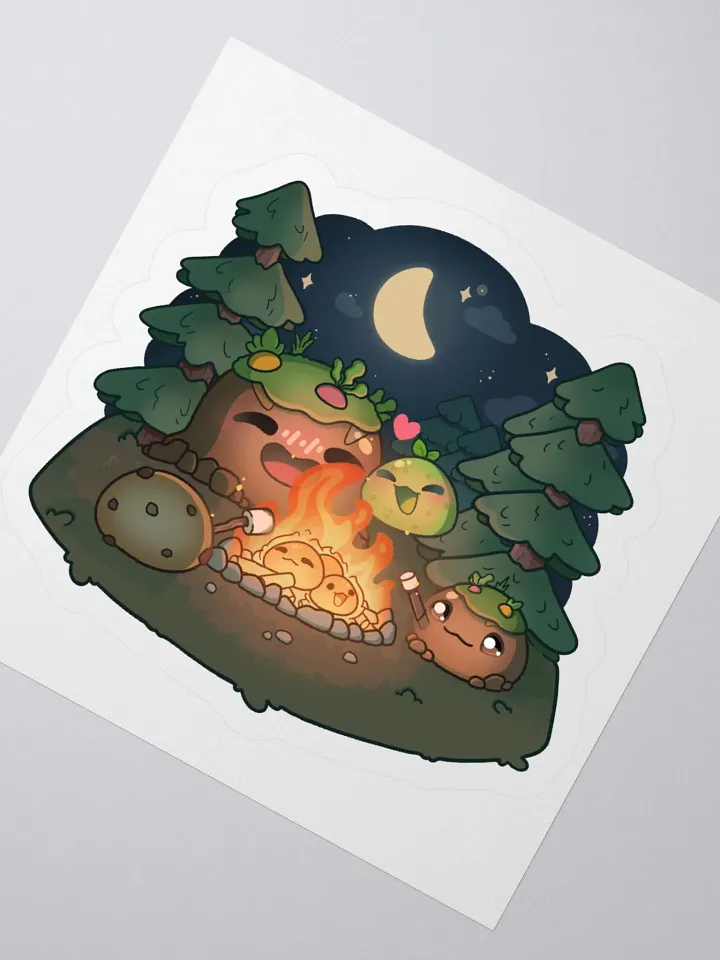 Campfire Slime Kiss-Cut Sticker product image (6)