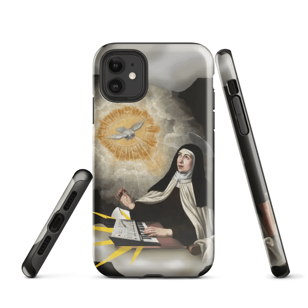 Santa Teresa de Odyssey by Frank Fonik, Techno EDM Tough Case for iPhone® product image (1)