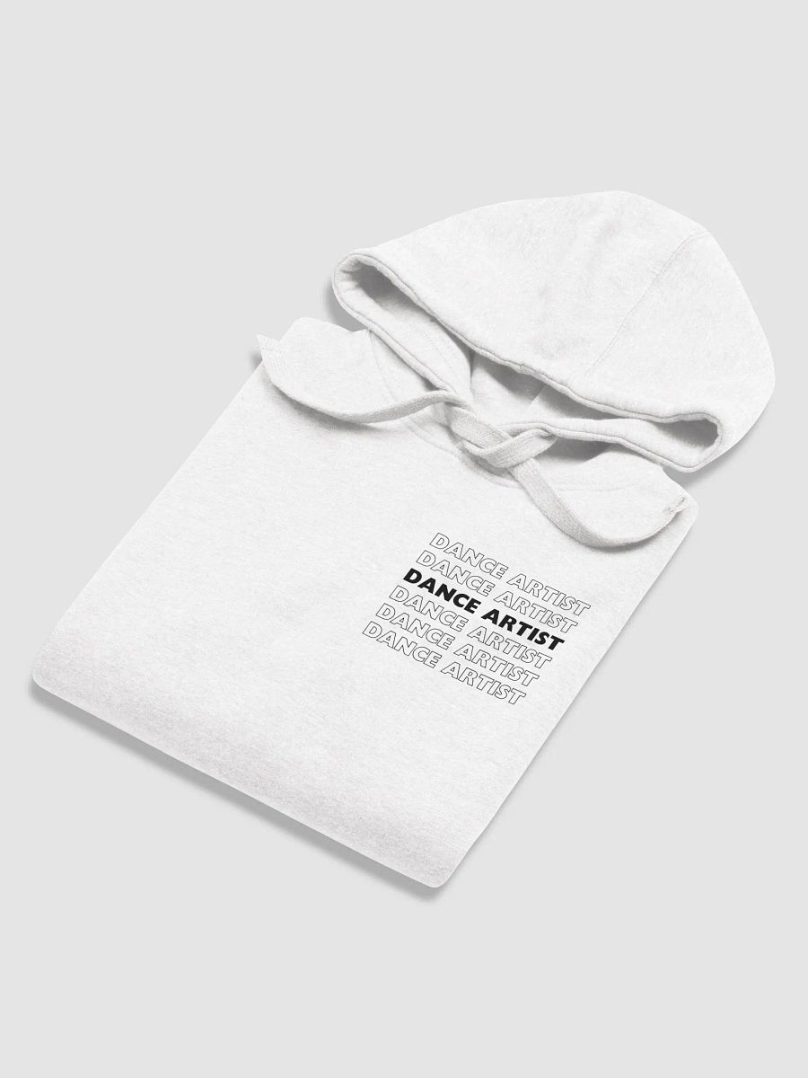 Dance Artist (black lettering) Cotton unisex hoodie product image (6)