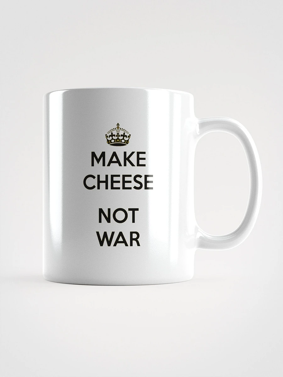 Make Cheese Not War Mug product image (1)